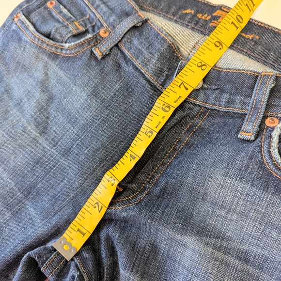 7 For All Mankind Blue Bootcut Jeans 28 - Picture 7 of 11